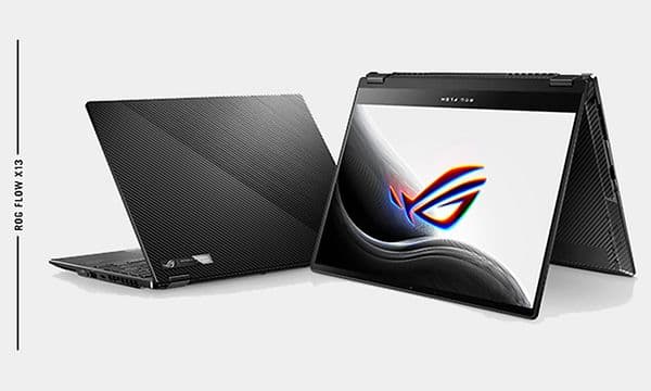 To ROG Flow X13 bærbare PC-er