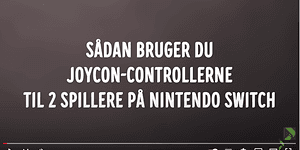 Screenshot fra film om Nintendo Switch på dansk