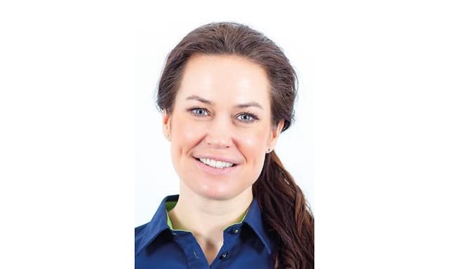 portrett av Camilla Skjelsbæk Gramstad, leder for bærekraft hos Elkjøp Nordic
