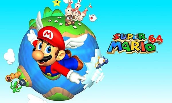 billede fra Super Mario 64