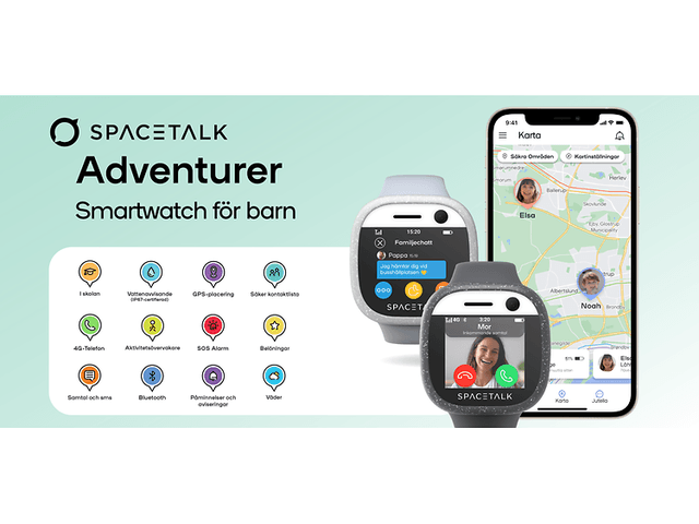 Spacetalk Adventurer är en smartwatch för barn