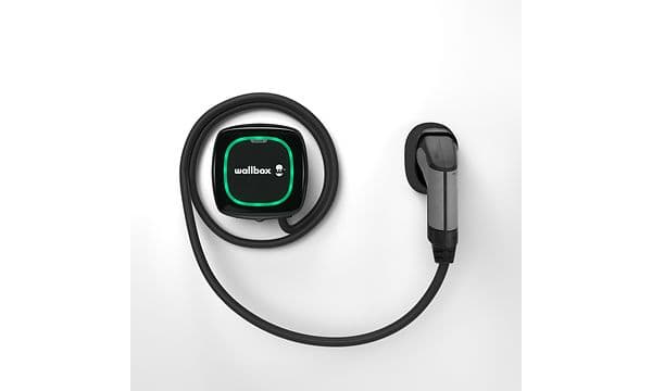Wallbox Pulsar mounted on a wall