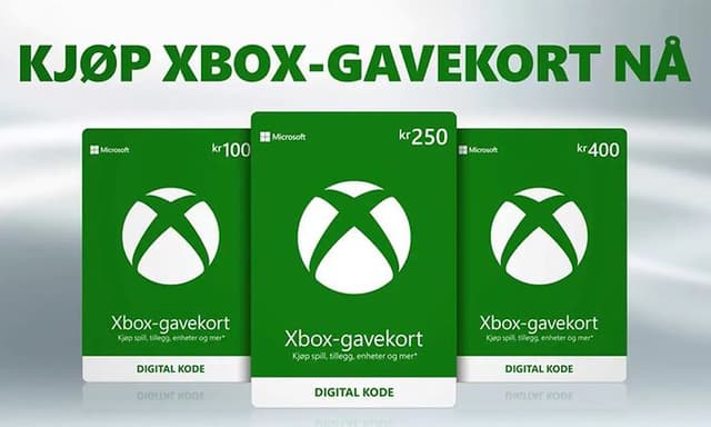 Xbox gavekort videobilde