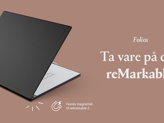 Beskyttende etui med magnetiske fester beskytter din reMarkable.