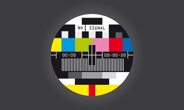 No TV signal