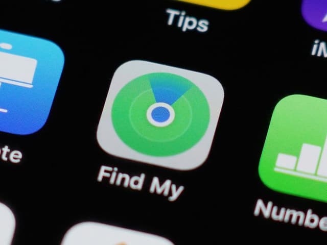 App icon on iPhone display