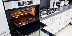 MDA-Ovens-Öppen ugn med digitalt panel
