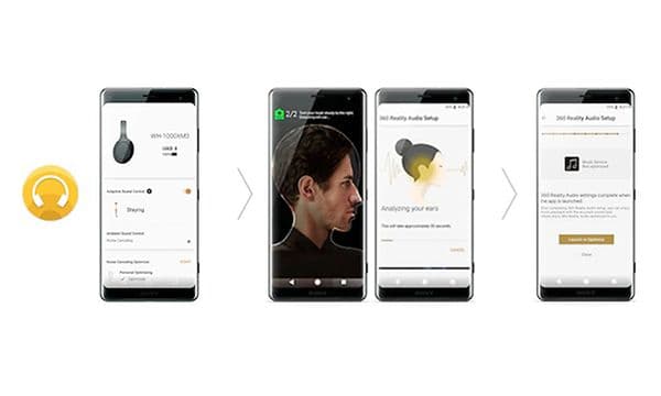 Telefoner med Sony-app