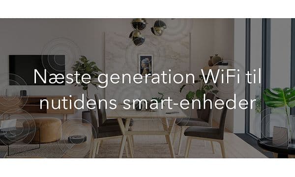 Stue samt tekst om WiFi 6