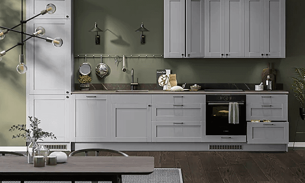 Epoq Shaker Steel Grey kjøkken