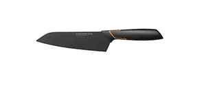 Svart kniv fra Fiskars