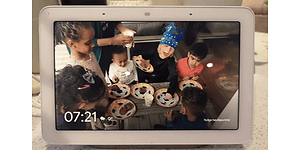 google nest images showing a childrens party