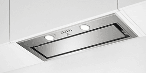 Electrolux integrated hood in stainless steel