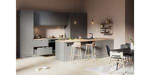Epoq køkken Trend Warm grey