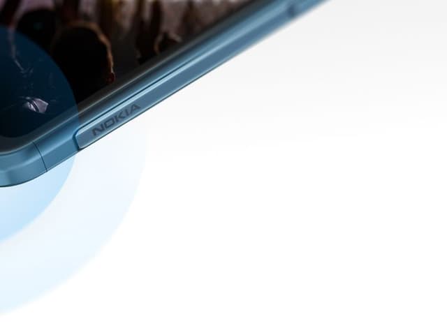 hjørnet på Nokia XR20