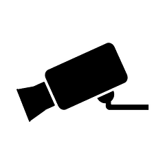 Mustavalkoinen Google Homen kanssa yhteensopiva turvalaitteet -symboli 