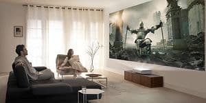 Samsung-The-Premiere- En film vises på væggen