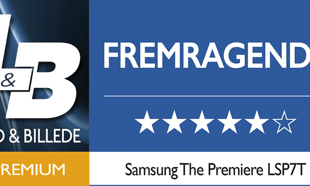 Lyd og billede - fremragende - Samsung The Premiere LSP7T