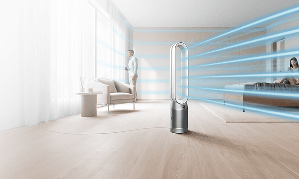 Dyson luftrenser i et rom