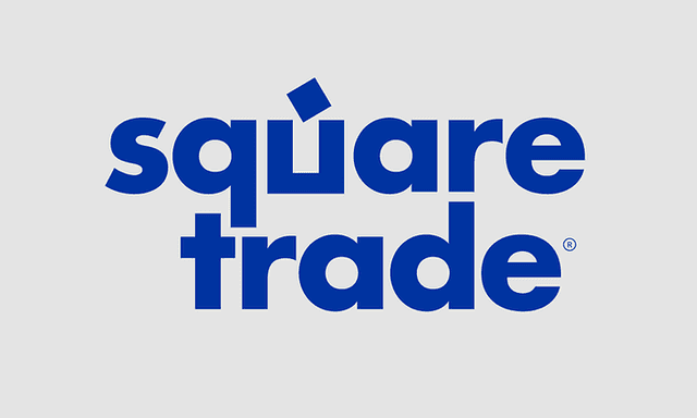 Square trade logo - grey background