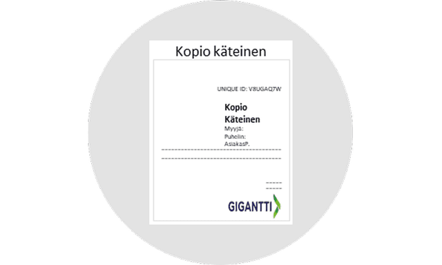 Kuva Gigantin käteiskuitista