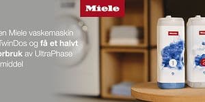 Toppbanner med tekst på norsk