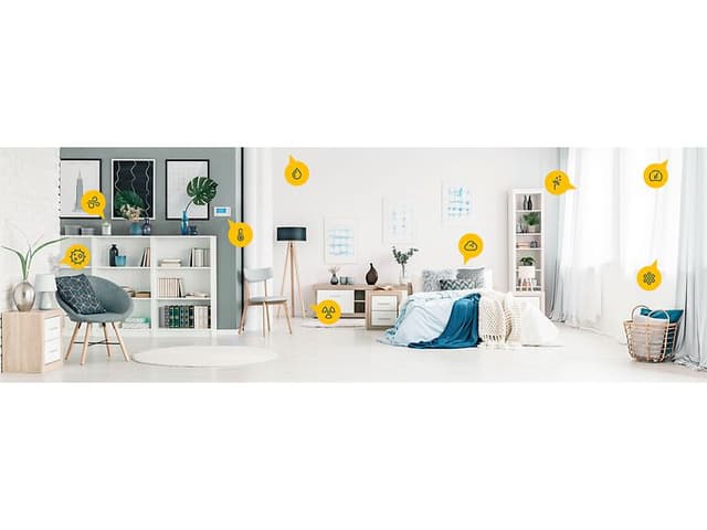 Airthings - Hus med forurenende stoffer