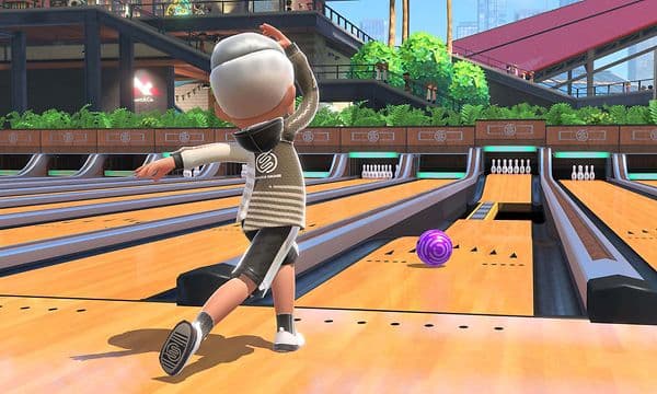 Nintendo Switch Bowling -keilailupeli