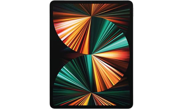 Produktbilde av en iPad Pro med fargerik skjerm
