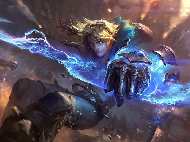 League of Legends -pelin hahmo Ezreal