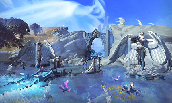 World of Warcraft - Shadowlands screenshot of figures