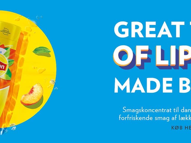 Lipton banner