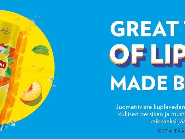 Lipton banner