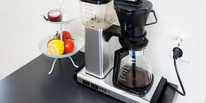 Moccamaster kaffemaskine i et køkken