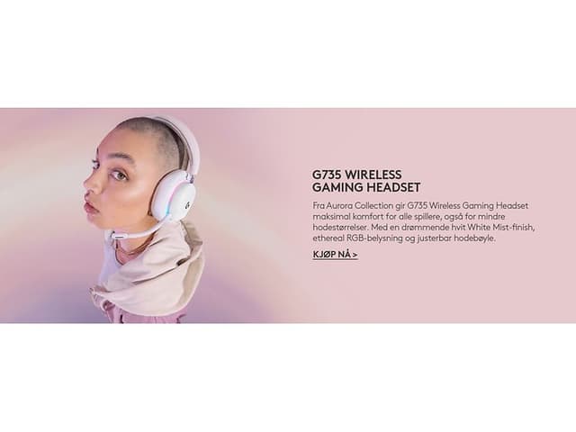 Logitech G735 trådløst gaming-headset