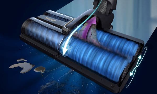 Illustration of Power Brush brushes
