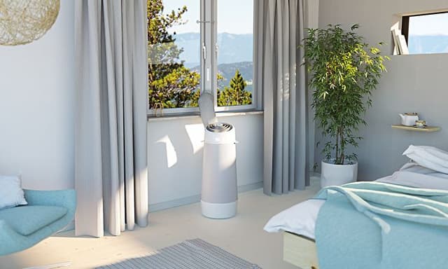 Elecotrolux - Luftkvalitet - Transportabel aircondition i et soveværelse