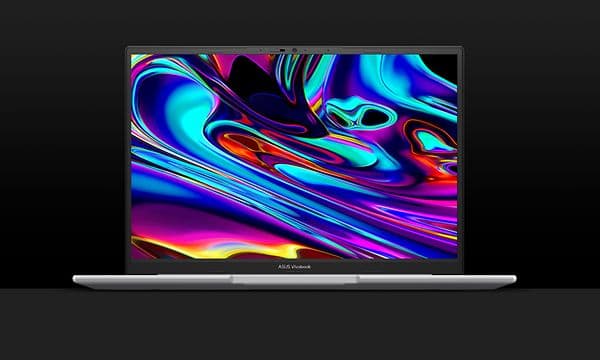 Skærmen på en Vivobook S14