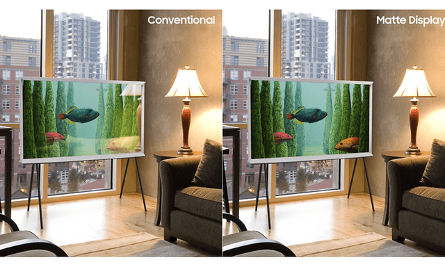 Samsung matte display