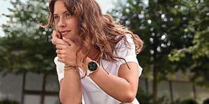Garmin Venu 2 Plus on a woman's arm