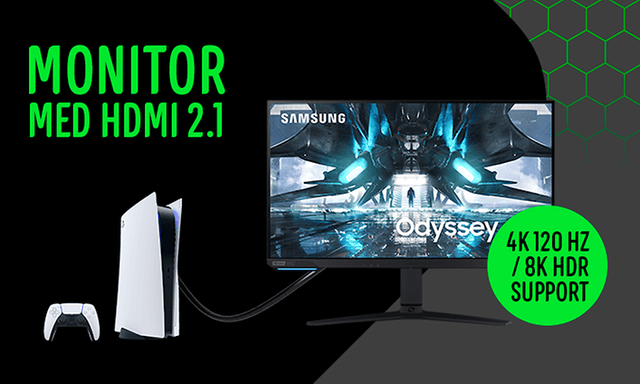 Article banner til monitor med HDMI 2.1