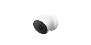Neliskulmainen kuva Google Nest -turvakamerasta