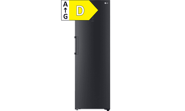 LG fridge with a energy label D
