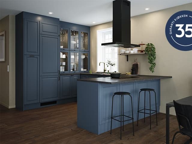 Epoq Heritage Blue Grey kjøkken