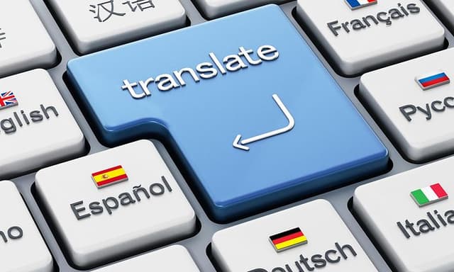 Keyboard with Translate key