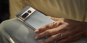 Holding Pixel phone