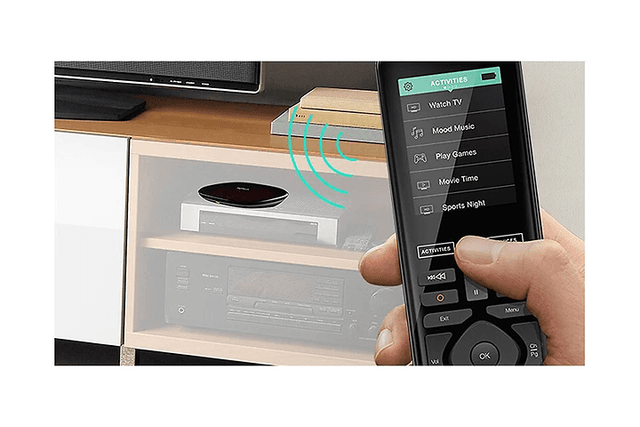 Logitech -fjernkontroll til TV
