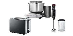 Bosch kjøkkenapparater - Bosch toaster, mixer and handmixer