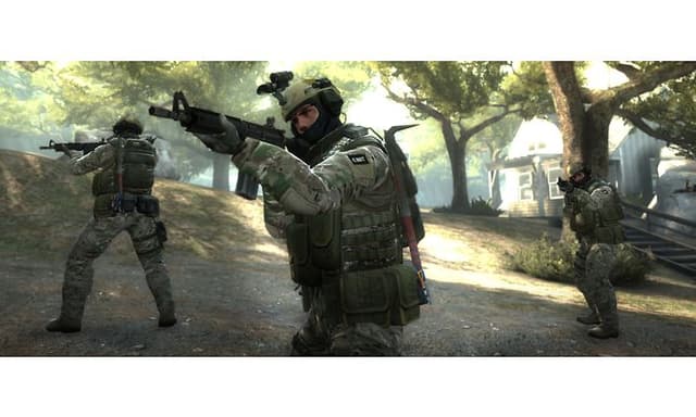 CS-GO screenshot of three counter terrorists