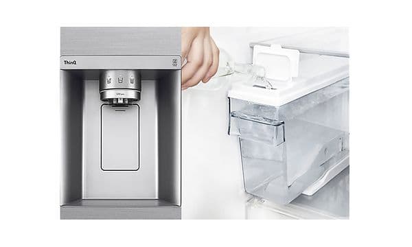 LG - Vand- og isdispenser uden vandtilslutning